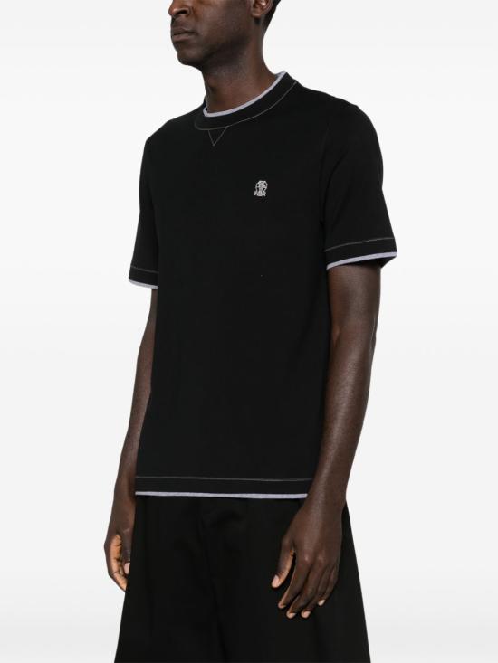 26SS 브루넬로 쿠치넬리 반팔 티셔츠 M0B137451GCCB75 BLACK - BRUNELLO CUCINELLI