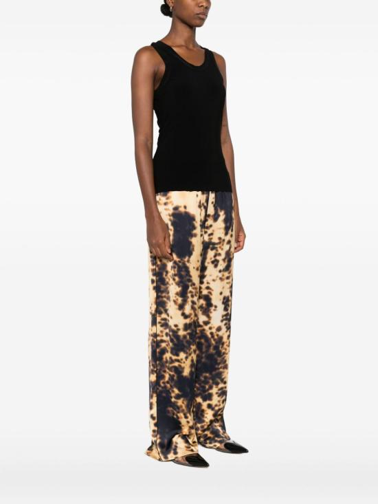 25FW 노마카말리 반팔 티셔츠 KK2266PL219001 BLACK - NORMA KAMALI