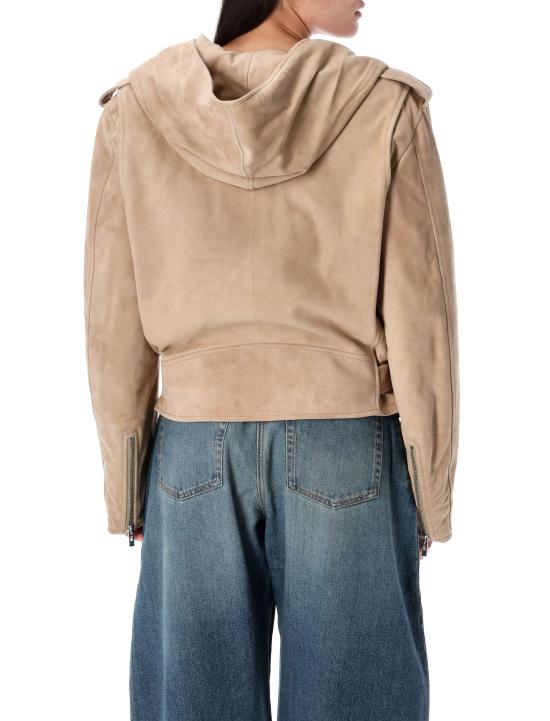 25FW 알라이아 무스탕 AA9V0428L017B 120 BEIGE CLAIR - ALAIA