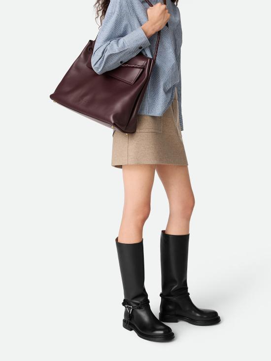 25FW 보테가베네타 부츠 843952V60E0 1000 BLACK - BOTTEGA VENETA