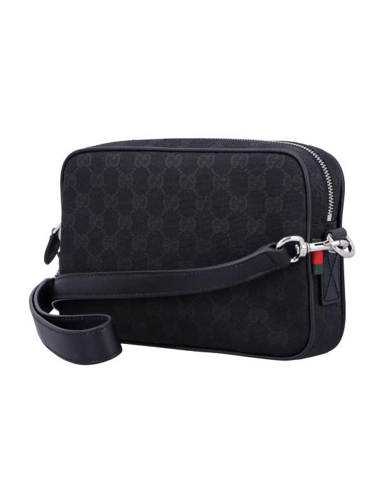 25FW 구찌 캔버스 스몰 크로스바디 백 834802FAEPS 1060 BLACK - GUCCI