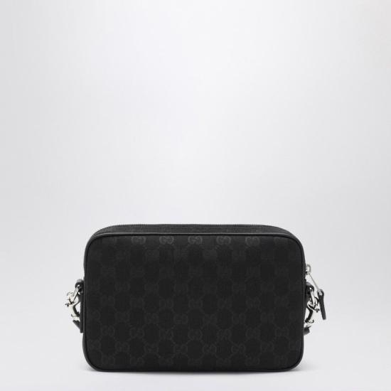 25FW 구찌 캔버스 스몰 크로스바디 백 834802FAEPS 1060 BLACK - GUCCI