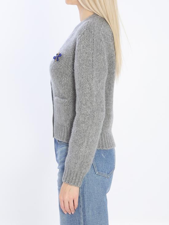 25FW 셀린느 가디건 RY0KM899 08GC GREY - CELINE