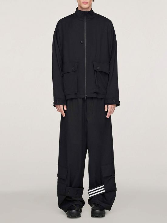 25FW 와이쓰리 스트레이트 팬츠 MJX7297 Black - Y-3