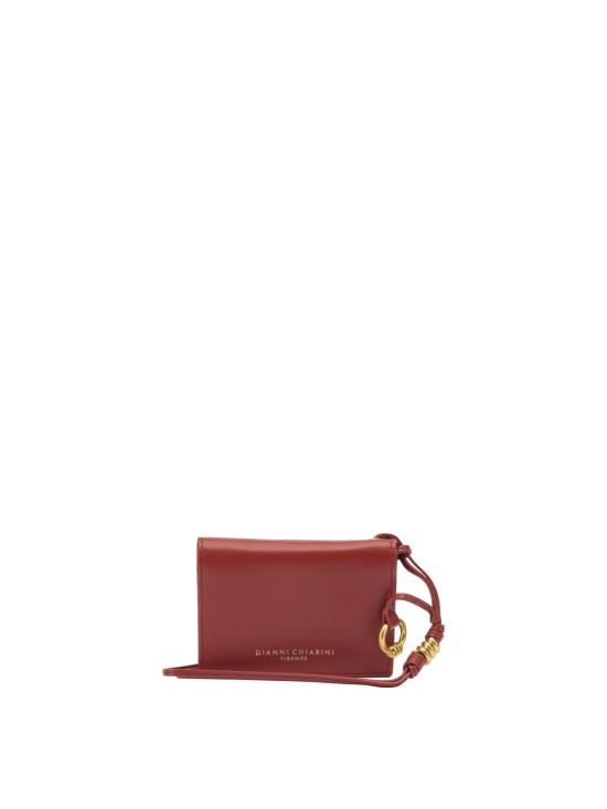 26SS 지아니 끼아리니 지갑 PF5039NAWALLETS 14515 RUBY RED Red