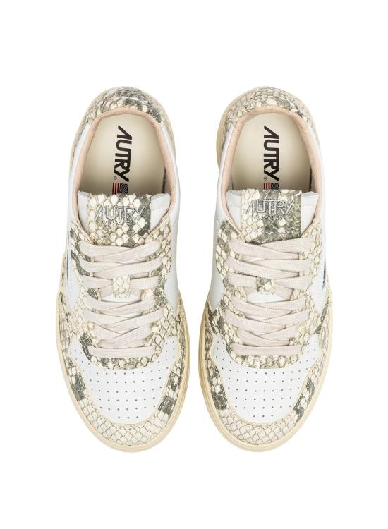 26SS 오트리 메달리스트 로우 스니커즈 AULWVE01 WHT DMN - AUTRY