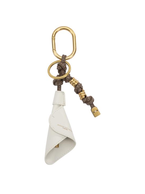 26SS 지아니 끼아리니 키링 PC CALLA 03CHARM3890 MARBLE Brown