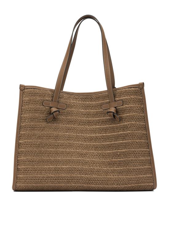 26SS 지아니 끼아리니 토트백 BS6850 COMMRVNRKMARCELLA1117 CARAMELLO Beige