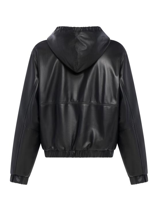 25FW 프랜지스 콜렉션 가죽 자켓 OBD02 NERO Black - FRANZESE COLLECTION