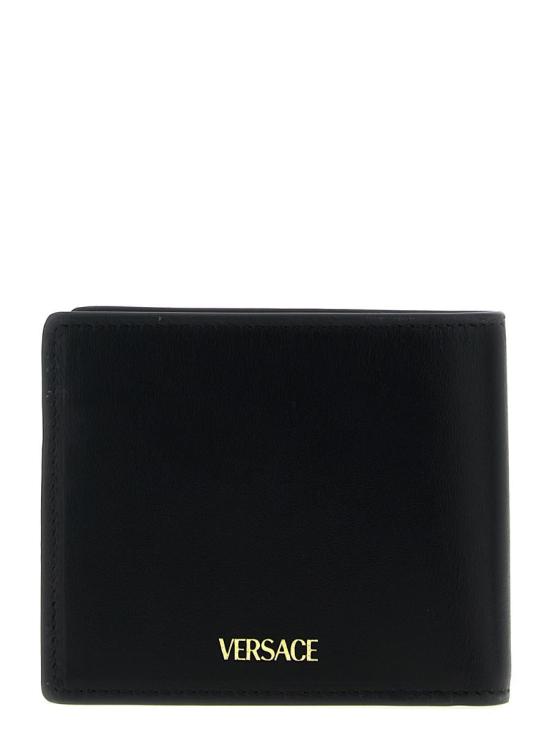 26SS 베르사체 남성지갑 DPU24631A166781B00V Black - VERSACE