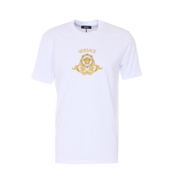 26SS 베르사체 반팔 티셔츠 10139441A167041W000 WHITE