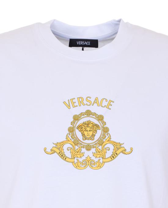 26SS 베르사체 반팔 티셔츠 10139441A167041W000 WHITE - VERSACE