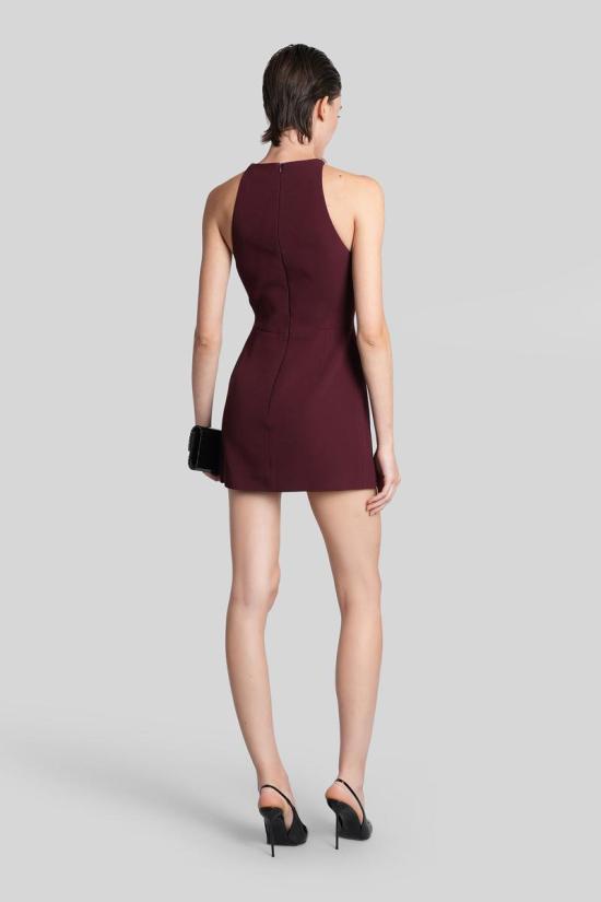 25FW 데이비드 코마 숏 원피스 429650 PF25DK95D Red - DAVID KOMA