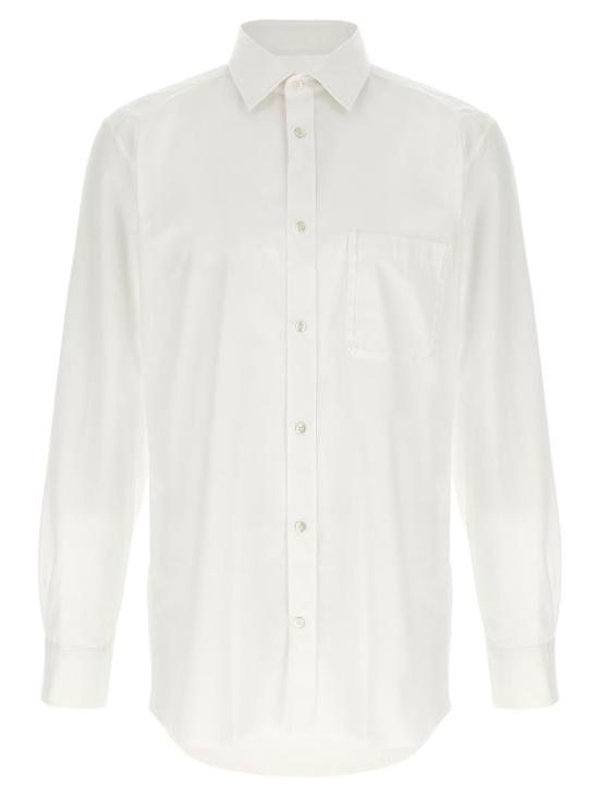 26SS 마르지엘라 긴팔 셔츠 S50DT0073S43001102 WHITE