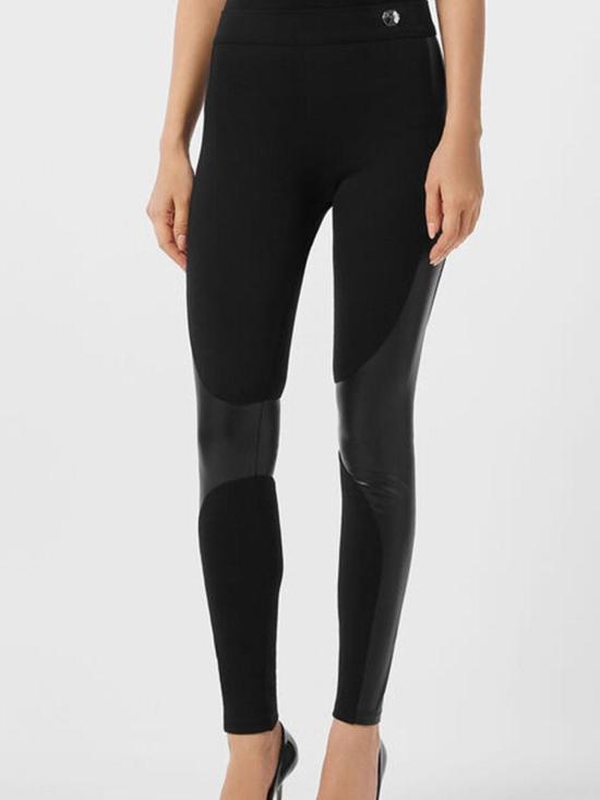  필립 플레인 레깅스 FAECWJT2135PTE003N02 Black - PHILIPP PLEIN