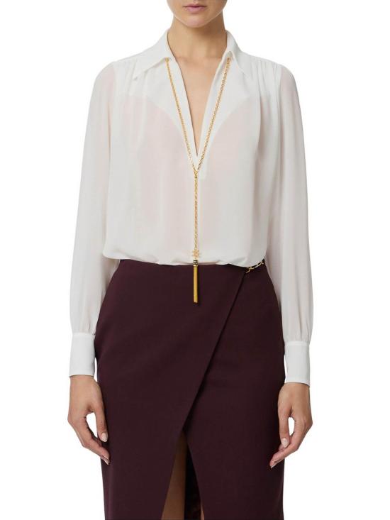 26FW 엘리자베타프랜치 셔츠 CA13357E2360 White - ELISABETTA FRANCHI