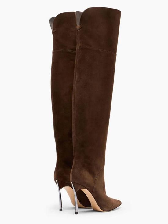 25FW 카사데이 부츠 1T076A100MC18322403 Brown - CASADEI