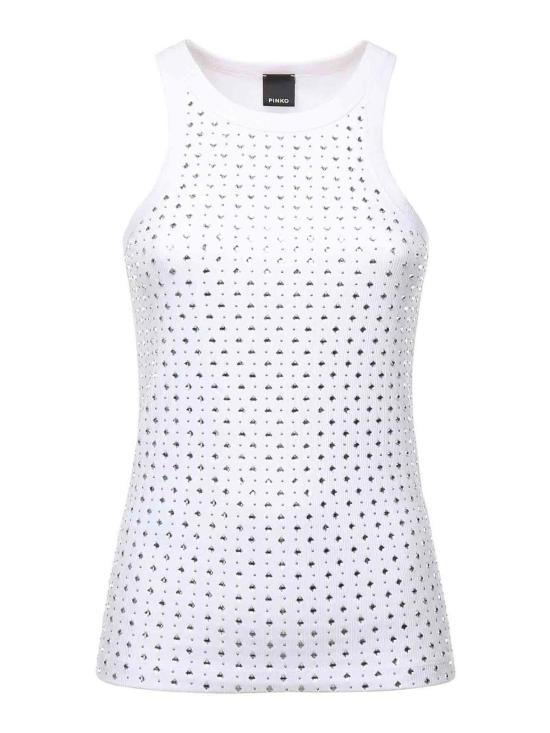 25FW 핑코 민소매 티셔츠 105928A2XYZ04 White