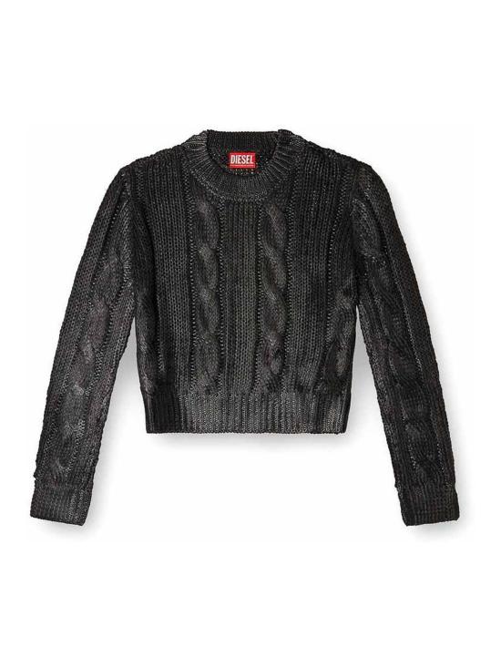  디젤 케이블 니트 스웨터  A194760NKCP7CSA Light Brown