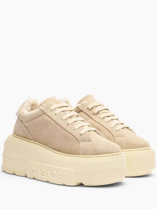 25FW 카사데이 스니커즈 2X924Z0711T05439607 Beige - CASADEI
