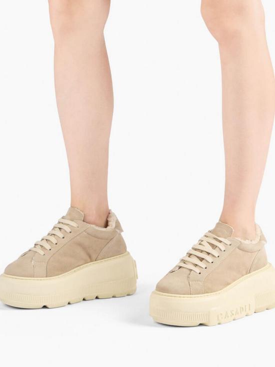 25FW 카사데이 스니커즈 2X924Z0711T05439607 Beige - CASADEI