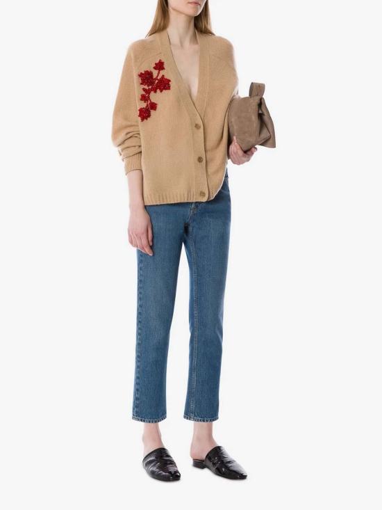 25FW 알베르타 페레티 가디건 091951011081 Beige - ALBERTA FERRETTI
