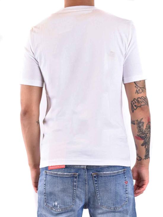 24FW 모스키노 반팔 티셔츠 070220391001 White - MOSCHINO