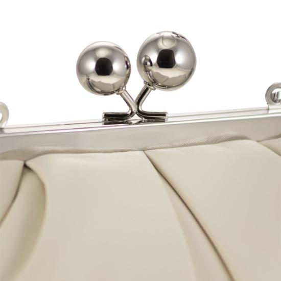 26SS 위켄드막스마라 프라티 스몰 쉽스킨 파스티치노 백 2615511164600 IVORY - WEEKEND MAX MARA