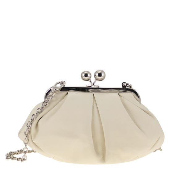 26SS 위켄드막스마라 프라티 스몰 쉽스킨 파스티치노 백 2615511164600 IVORY