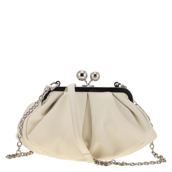 26SS 위켄드막스마라 프라티 스몰 쉽스킨 파스티치노 백 2615511164600 IVORY - WEEKEND MAX MARA