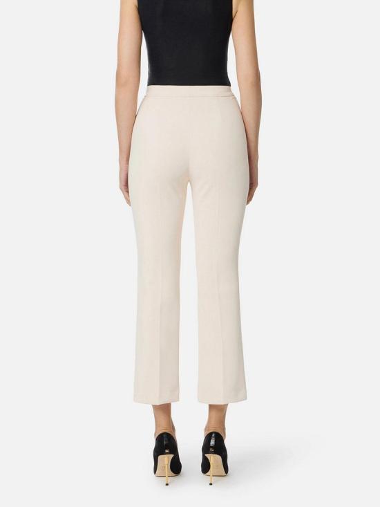 25FW 엘리자베타프랜치 스트레이트 팬츠 PA10856E2DZ9 White - ELISABETTA FRANCHI