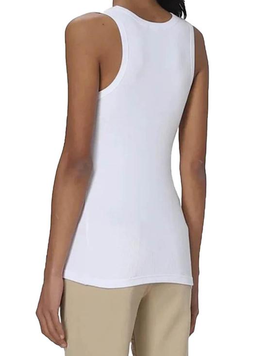  핑코 민소매 티셔츠 CALCOLATOREZ04 White - PINKO