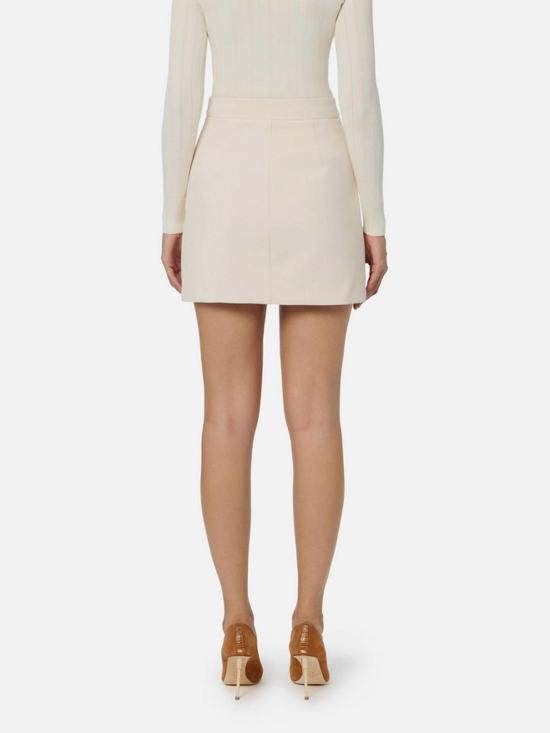  엘리자베타프랜치 미디 스커트 GO13156E2DZ9 White - ELISABETTA FRANCHI