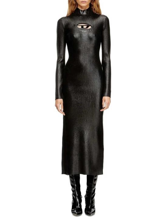  디젤 미디 스커트 A141860QVCE9XXD Black - DIESEL