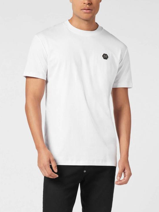 26FW 필립 플레인 반팔 티셔츠 AAECMTK8740PJY002N01 White - PHILIPP PLEIN