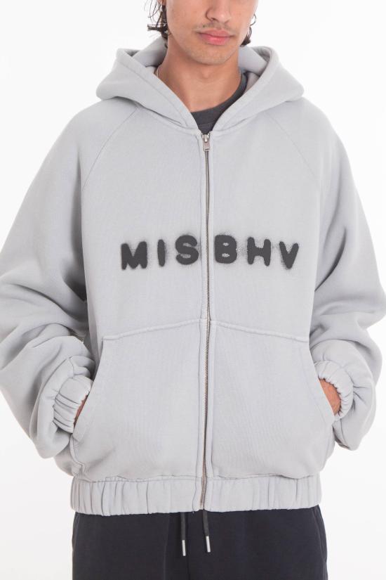 25FW 미스비헤이브 긴팔 티셔츠 251M229 LIGHT GREY Grey - MISBHV