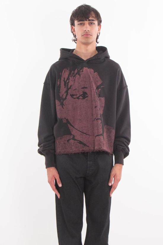 25FW 미스비헤이브 긴팔 티셔츠 251M220 BLACK Black