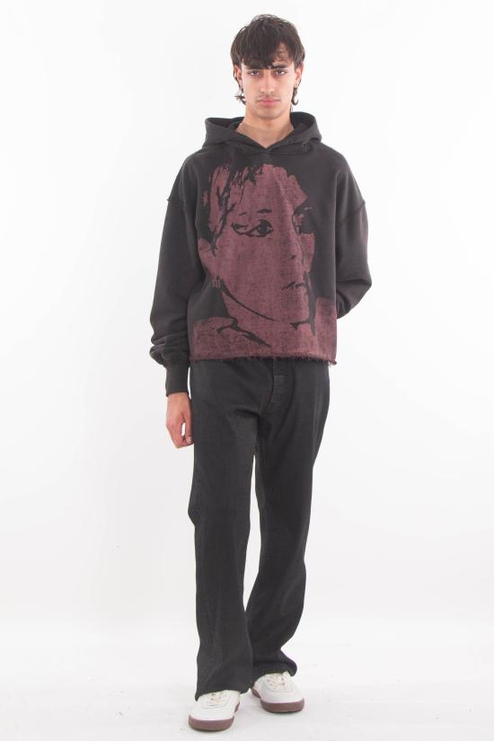 25FW 미스비헤이브 긴팔 티셔츠 251M220 BLACK Black - MISBHV