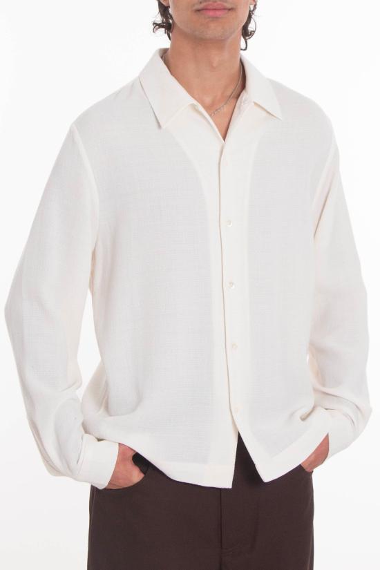 25FW 세퍼 긴팔 셔츠 SS24SENSEOFF OFF WHITE White - SEFR