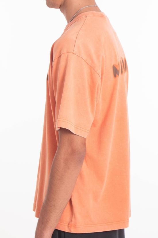 25FW 미스비헤이브 반팔 티셔츠 251M129 BURNT ORANGE Arancio - MISBHV