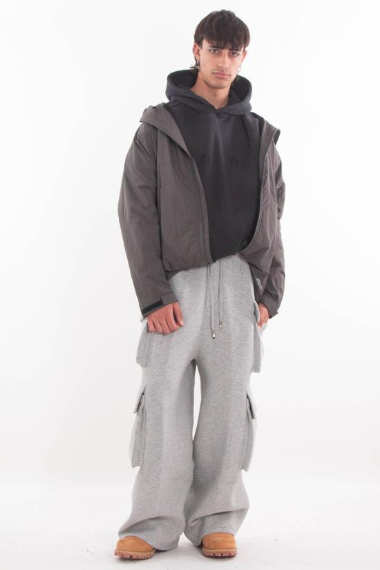 25FW 미즈노 긴팔 티셔츠 B2GEB502 08 Grey - MIZUNO