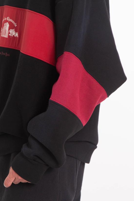 25FW 윌리 차바리아 긴팔 티셔츠 WCJSY0101 001 Black - WILLY CHAVARRIA