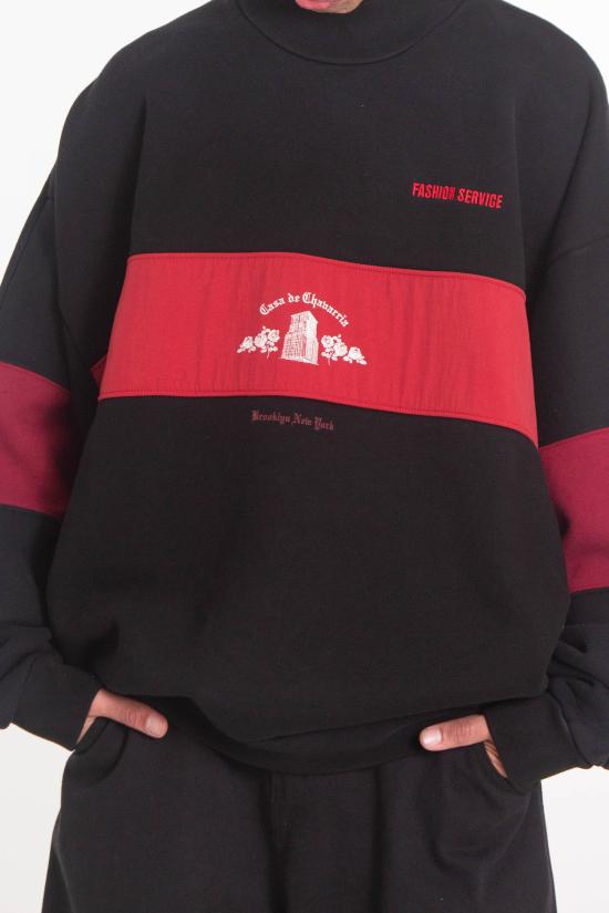 25FW 윌리 차바리아 긴팔 티셔츠 WCJSY0101 001 Black - WILLY CHAVARRIA