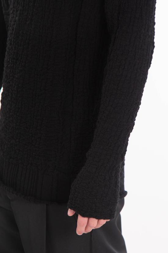 25FW 엠디75 스웨터 MD12118 BLACK Black - MD75