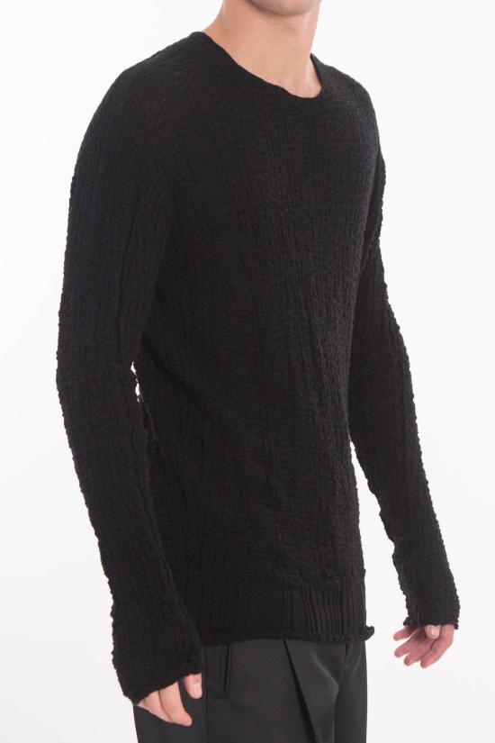 25FW 엠디75 스웨터 MD12118 BLACK Black - MD75