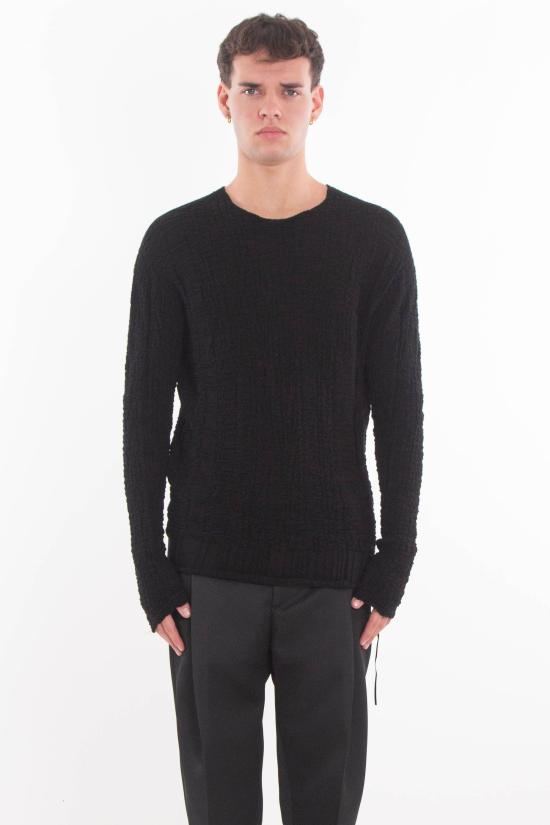 25FW 엠디75 스웨터 MD12118 BLACK Black