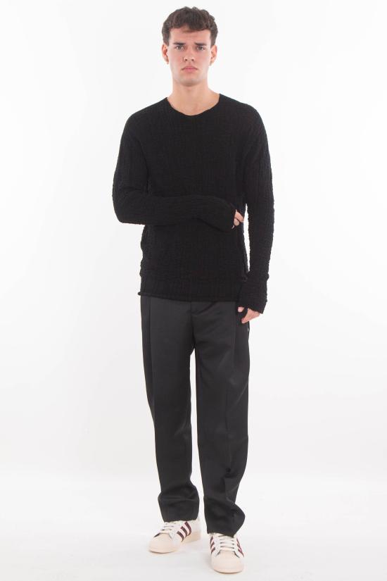 25FW 엠디75 스웨터 MD12118 BLACK Black - MD75