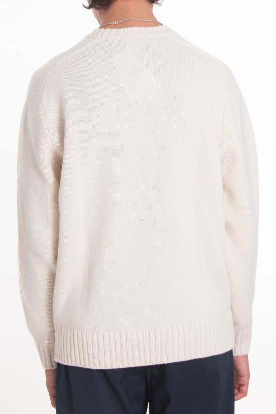 25FW 라코스테 스웨터 AH5202 A9I White - LACOSTE