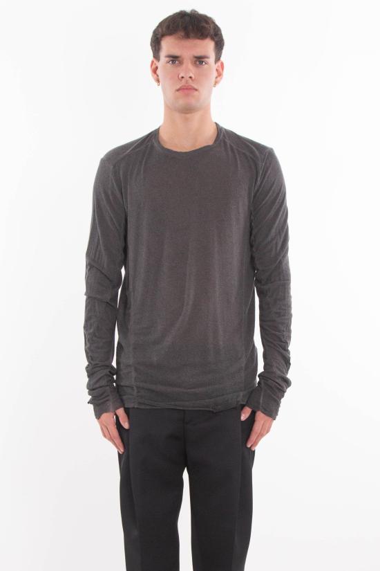 25FW 엠디75 긴팔 티셔츠 MD11157 FW25 MORO Grey