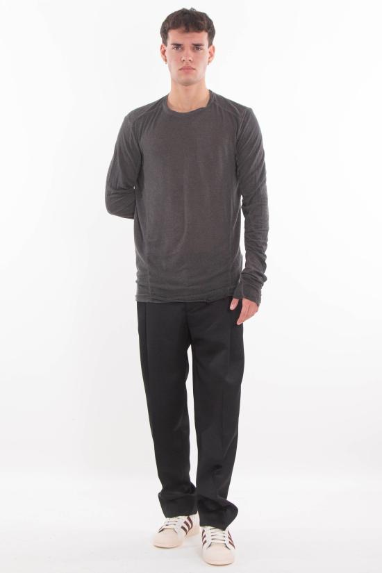 25FW 엠디75 긴팔 티셔츠 MD11157 FW25 MORO Grey - MD75